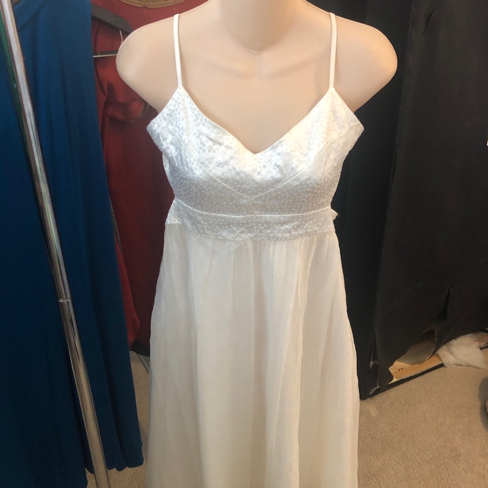 White dress